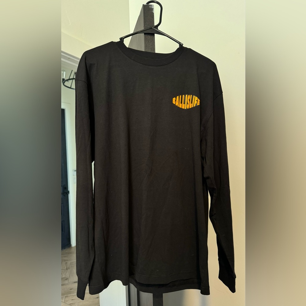 Ball is life Black Long Sleeve
